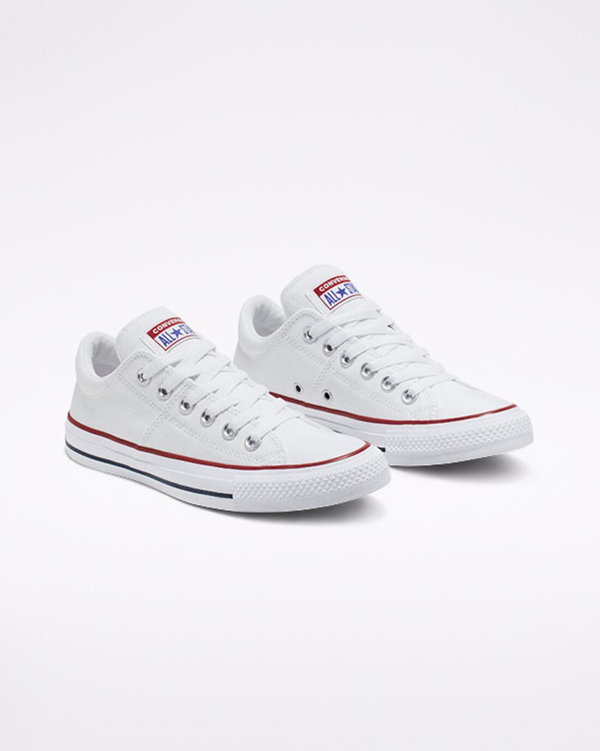 Women's Converse Chuck Taylor All Star Madison Low Top Shoes White | AU 10893Z